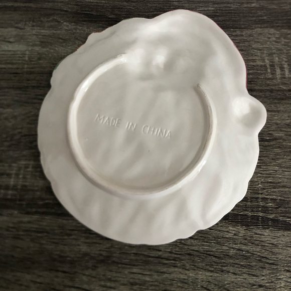 Vtg Ceramic Santa Plate - Picture 5 of 13